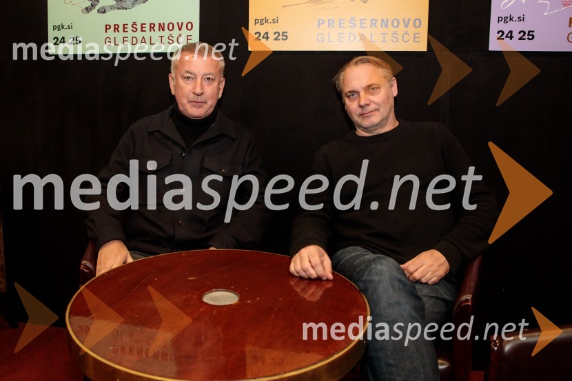  Ivica Buljan, režiser;  Mattias Andersson, igralec, režiser in dramatikRazodetje, premiera, Prešernovo gledališče Kranj