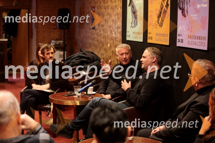  Rok Bozovičar, direktor, Prešernovo gledališče Kranj ;  Ivica Buljan, režiser;  Mattias Andersson, igralec, režiser in dramatikRazodetje, premiera, Prešernovo gledališče Kranj