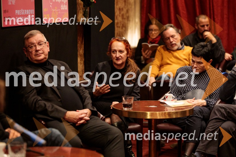  Robert Waltl, direktor, Mini teater;  Marinka Poštrak, dramaturginja, Prešernovo gledališče Kranj;  ... Razodetje, premiera, Prešernovo gledališče Kranj