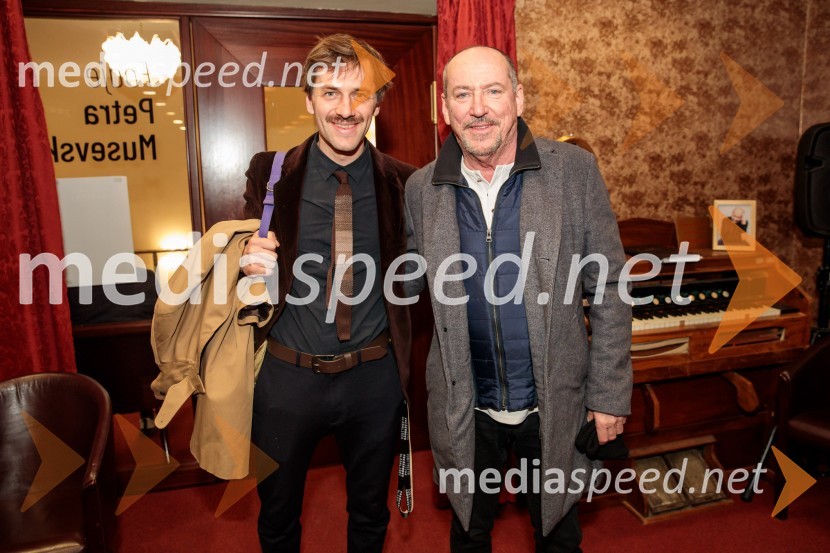  Rok Bozovičar, direktor, Prešernovo gledališče Kranj ;  Ciril Roblek, inspicient PGKRazodetje, premiera, Prešernovo gledališče Kranj