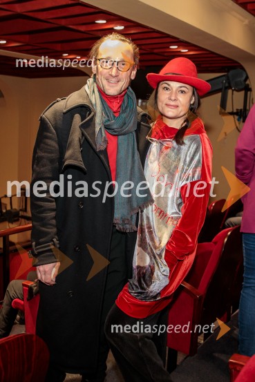  Marko  Mandić, igralec;  Pia Zemljič, igralkaRazodetje, premiera, Prešernovo gledališče Kranj