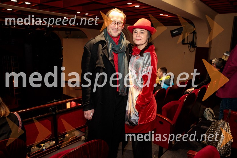  Marko  Mandić, igralec;  Pia Zemljič, igralkaRazodetje, premiera, Prešernovo gledališče Kranj