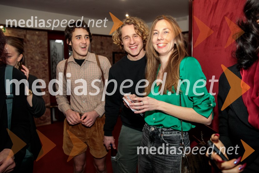  Voranc Mandić, igralec;  Luka Grbić, igralec;  Nina  Kuclar Stiković, dramaturginjaRazodetje, premiera, Prešernovo gledališče Kranj