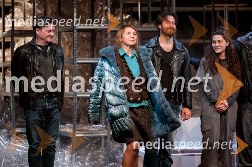  Branko Šturbej, igralec;  Darja Reichman, igralka;  Miha Rodman, igralec;  Živa Selan, igralkaRazodetje, premiera, Prešernovo gledališče Kranj