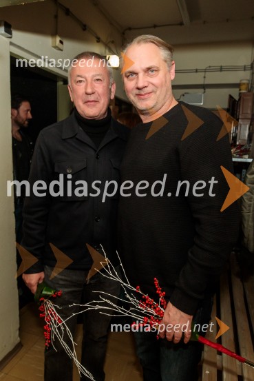  Ivica Buljan, režiser;  Mattias Andersson, igralec, režiser in dramatikRazodetje, premiera, Prešernovo gledališče Kranj