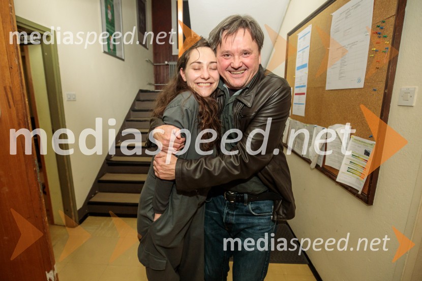  Živa Selan, igralka;  Branko Šturbej, igralecRazodetje, premiera, Prešernovo gledališče Kranj