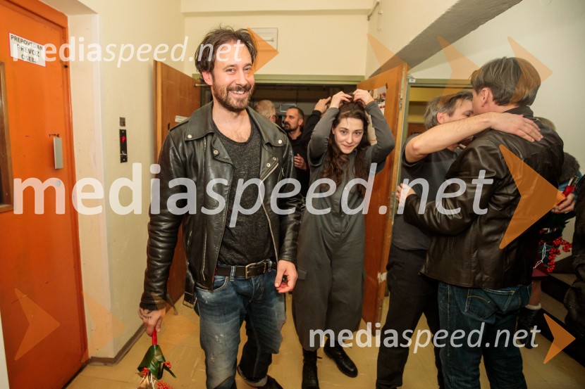  Miha Rodman, igralec;  Živa Selan, igralkaRazodetje, premiera, Prešernovo gledališče Kranj