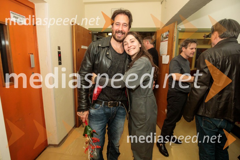  Miha Rodman, igralec;  Živa Selan, igralkaRazodetje, premiera, Prešernovo gledališče Kranj