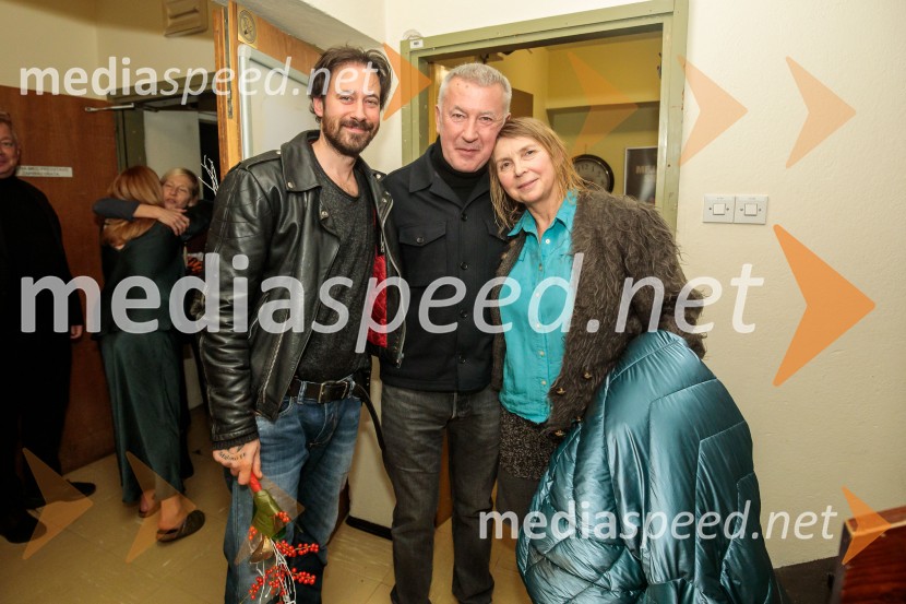  Miha Rodman, igralec;  Ivica Buljan, režiser;  Darja Reichman, igralkaRazodetje, premiera, Prešernovo gledališče Kranj