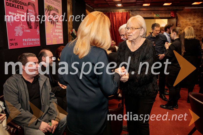  Vesna  Jevnikar, igralka;  ... Razodetje, premiera, Prešernovo gledališče Kranj