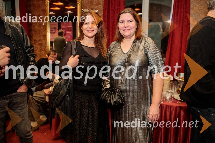  Eva Belčič, vodja marketinga in odnosov z javnostmi, Prešernovo gledališče Kranj;  Teja Pelko, novinarkaRazodetje, premiera, Prešernovo gledališče Kranj