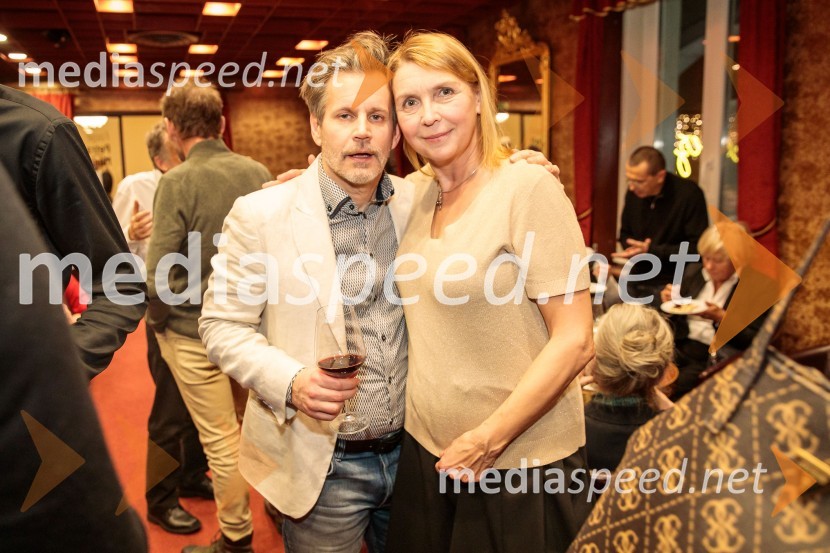  Aljoša Ternovšek, igralec;  Darja Reichman, igralkaRazodetje, premiera, Prešernovo gledališče Kranj