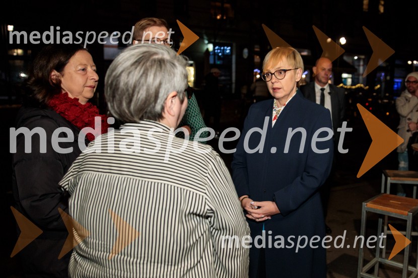  Ženja Leiler Kos, direktorica, Slovenska kinoteka; dr. Nataša Pirc Musar, predsednica Republike Slovenije40. Festival LGBT filma, otvoritev