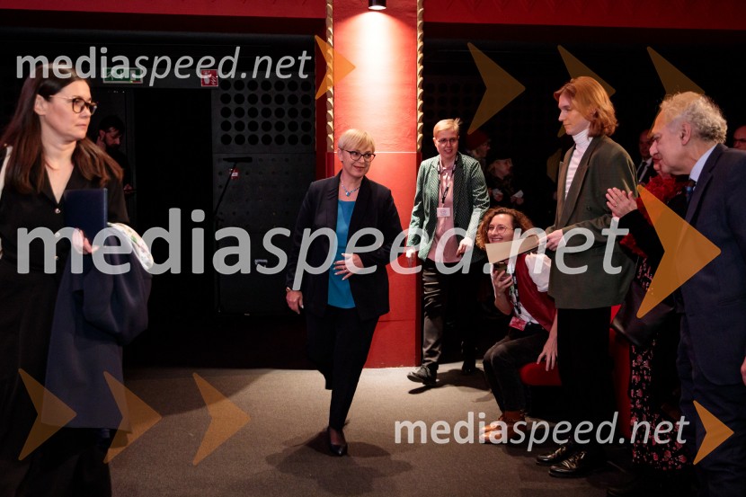 dr. Nataša Pirc Musar, predsednica Republike Slovenije;  Jakob Tomšič40. Festival LGBT filma, otvoritev