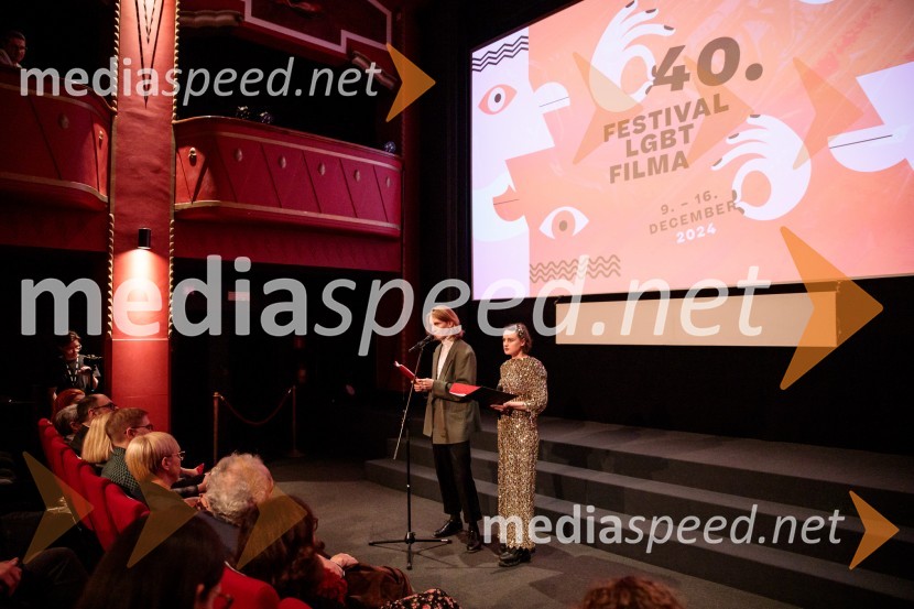  Jakob Tomšič;  Špela Setničar40. Festival LGBT filma, otvoritev
