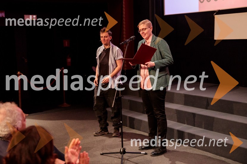  Petra Hrovatin, glasbenica, DJ Trikotnik ;  Polona Černič, Festival LGBT filma40. Festival LGBT filma, otvoritev