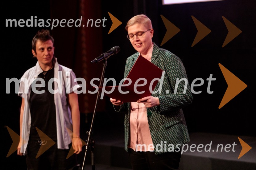  Petra Hrovatin, glasbenica, DJ Trikotnik ;  Polona Černič, Festival LGBT filma40. Festival LGBT filma, otvoritev