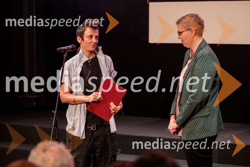  Petra Hrovatin, glasbenica, DJ Trikotnik ;  Polona Černič, Festival LGBT filma40. Festival LGBT filma, otvoritev