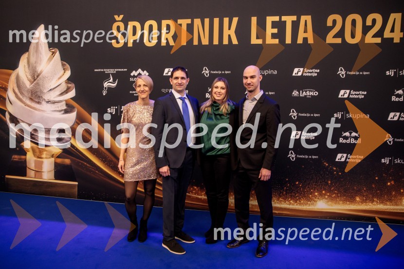  ... ;  ... ;  Monika Štucin;  Luka Kuralt, trener, Judo klub BežigradŠportnik leta 2024, slavila Janja Garnbret in Tadej Pogačar