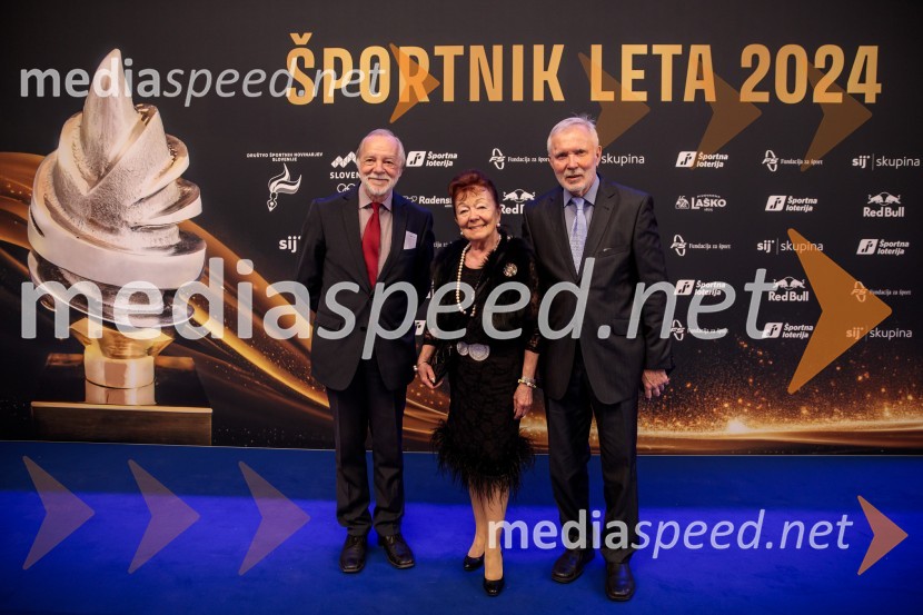  ... ;  Tjaša Andree Prosenc, članica izvršnega odvora OKS, članica svetovnega predsedstva ICAS;  ... Športnik leta 2024, slavila Janja Garnbret in Tadej Pogačar