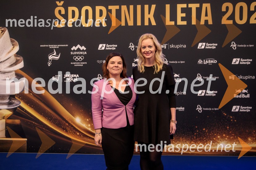  Maša Puklavec  Polutnik, vodja globalnega komuniciranja, Slovenska turistična organizacija;  Ana  Savšek, STO, vodja sektorja za vsebinski digitalni marketingŠportnik leta 2024, slavila Janja Garnbret in Tadej Pogačar