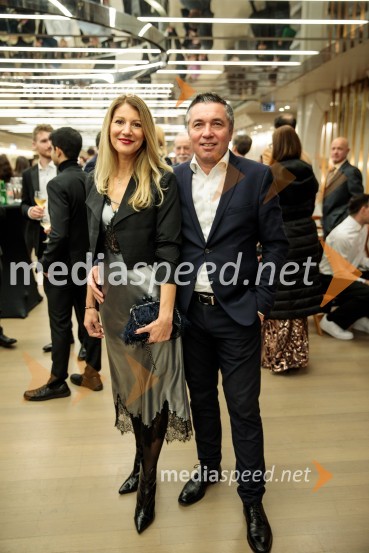  Barbara Berčan;  Boštjan Berčan, operativni direktorja EuroplakatŠportnik leta 2024, slavila Janja Garnbret in Tadej Pogačar