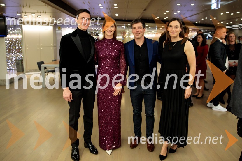  Peter  Prevc, smučarski skakalec;  Mina Prevc;  ... ;  Eva Terčelj, slovenska kajakašica na divjih vodahŠportnik leta 2024, slavila Janja Garnbret in Tadej Pogačar