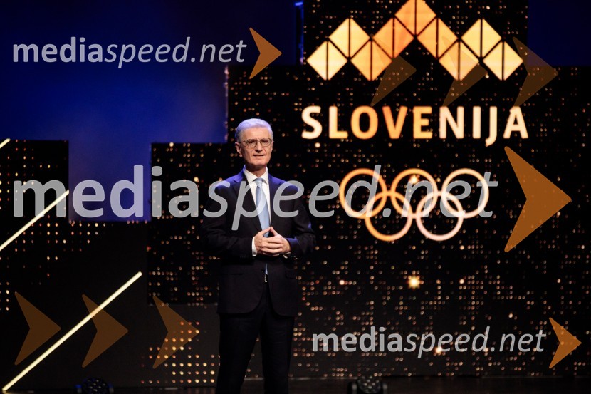  Franjo Bobinac, predsednik, Olimpijski komite SlovenijeŠportnik leta 2024, slavila Janja Garnbret in Tadej Pogačar