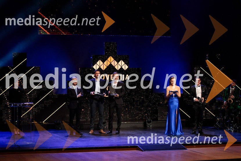  Franjo Bobinac, predsednik, Olimpijski komite Slovenije;  Dejan  Vinčić, odbojkar;  ... ;  Flora Ema Lotrič, pevka;  Saša  Jerković, novinarŠportnik leta 2024, slavila Janja Garnbret in Tadej Pogačar