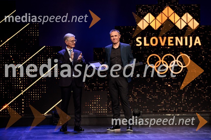  Franjo Bobinac, predsednik, Olimpijski komite Slovenije;  ... Športnik leta 2024, slavila Janja Garnbret in Tadej Pogačar