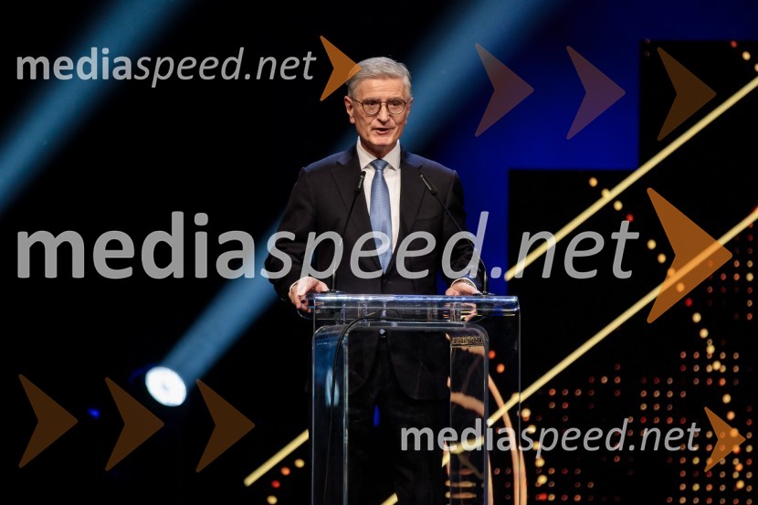  Franjo Bobinac, predsednik, Olimpijski komite SlovenijeŠportnik leta 2024, slavila Janja Garnbret in Tadej Pogačar