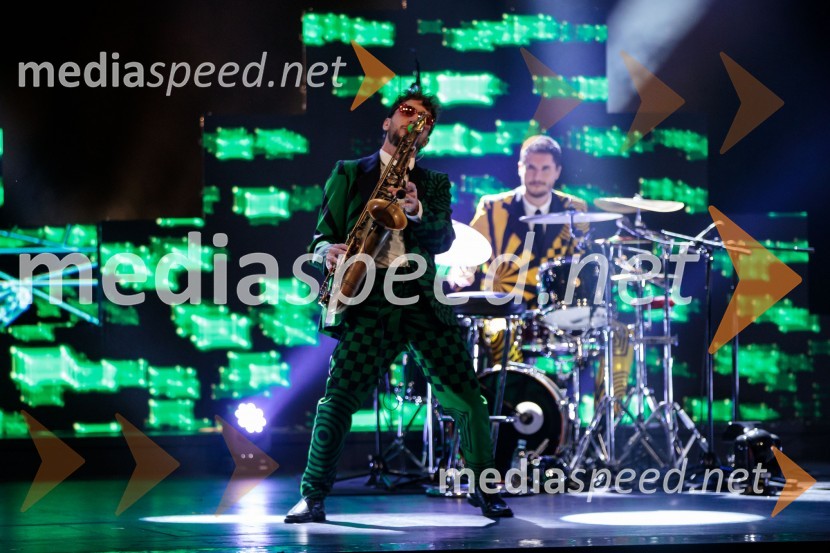  Luka Belič, Pantaloons;  David Nik Lipovac, PantaloonsŠportnik leta 2024, slavila Janja Garnbret in Tadej Pogačar