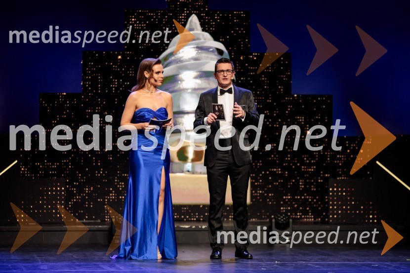  Flora Ema Lotrič, pevka;  Saša  Jerković, novinarŠportnik leta 2024, slavila Janja Garnbret in Tadej Pogačar