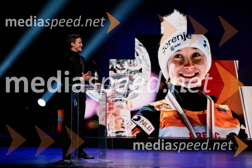  Peter  Prevc, smučarski skakalecŠportnik leta 2024, slavila Janja Garnbret in Tadej Pogačar