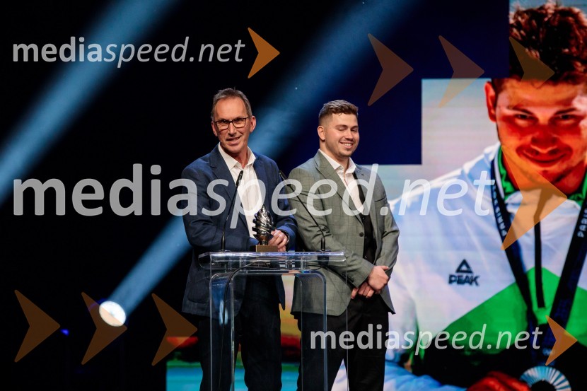  ... ;  Toni Vodišek, kajtarŠportnik leta 2024, slavila Janja Garnbret in Tadej Pogačar