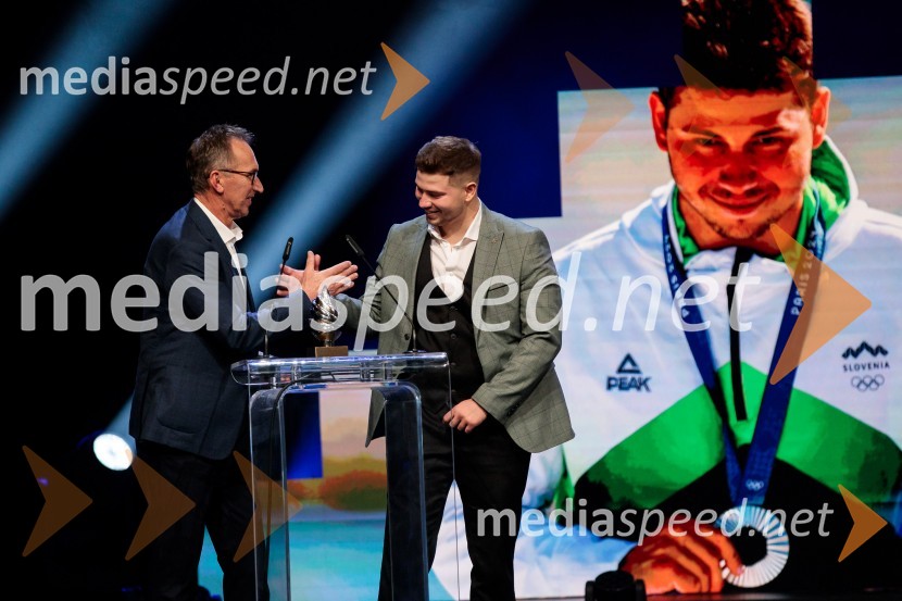  ... ;  Toni Vodišek, kajtarŠportnik leta 2024, slavila Janja Garnbret in Tadej Pogačar