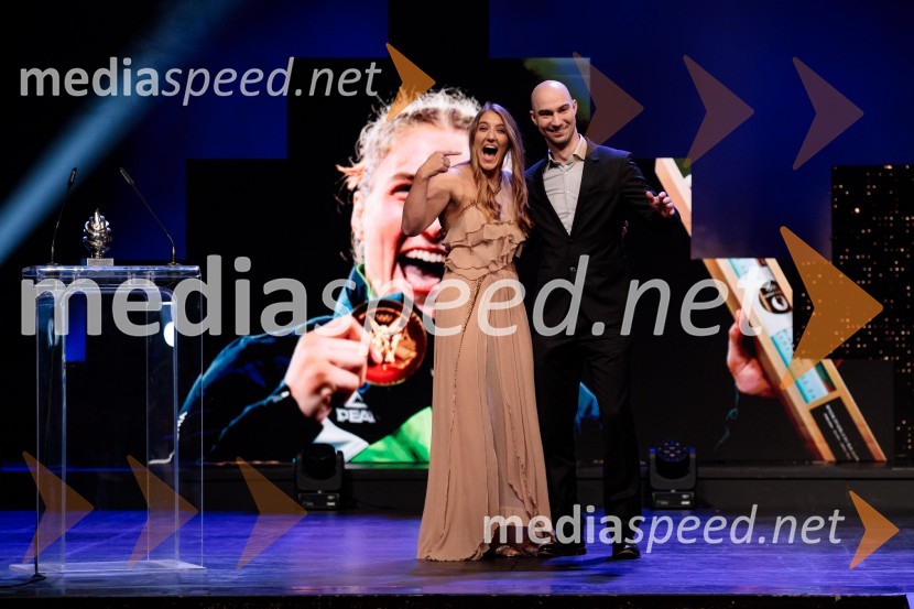  Andreja Leški, judoistka;  Luka Kuralt, trener, Judo klub BežigradŠportnik leta 2024, slavila Janja Garnbret in Tadej Pogačar