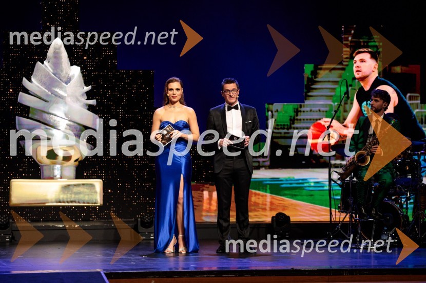  Flora Ema Lotrič, pevka;  Saša  Jerković, novinarŠportnik leta 2024, slavila Janja Garnbret in Tadej Pogačar