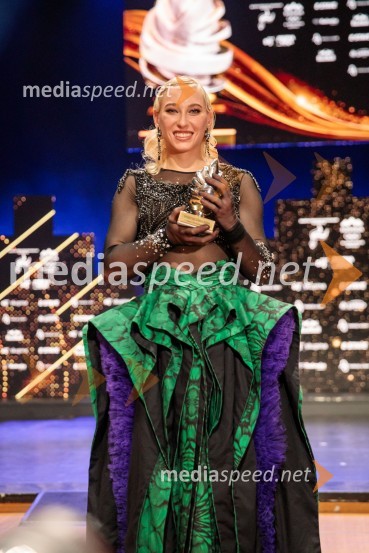  Janja Garnbret, športna plezalkaŠportnik leta 2024, slavila Janja Garnbret in Tadej Pogačar