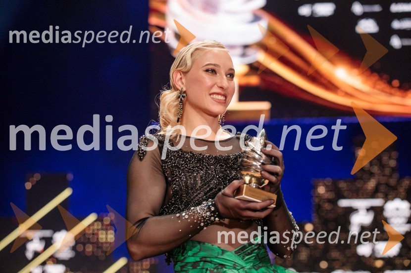  Janja Garnbret, športna plezalkaŠportnik leta 2024, slavila Janja Garnbret in Tadej Pogačar