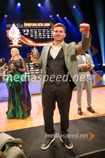  Toni Vodišek, kajtarŠportnik leta 2024, slavila Janja Garnbret in Tadej Pogačar