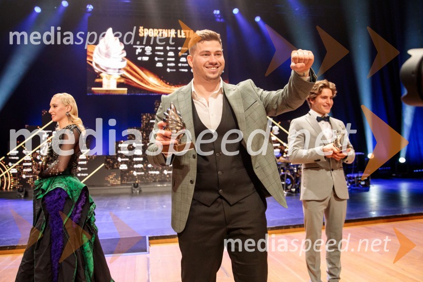  Toni Vodišek, kajtarŠportnik leta 2024, slavila Janja Garnbret in Tadej Pogačar