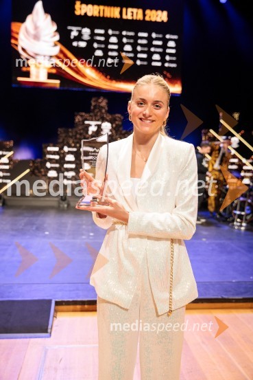  Neža Klančar, plavalkaŠportnik leta 2024, slavila Janja Garnbret in Tadej Pogačar