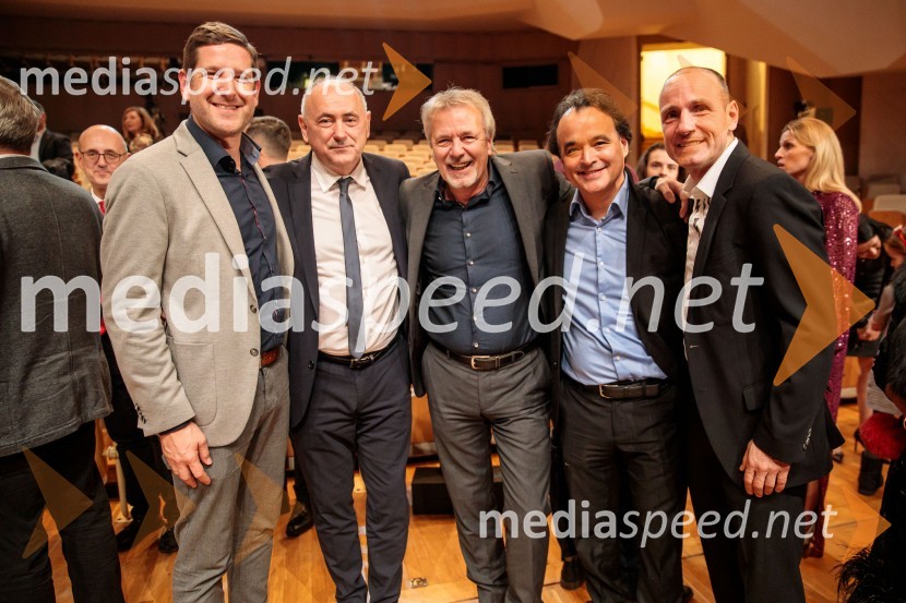  ... ;  Radenko Mijatović, predsednik Nogometne zveze Slovenije;  ... ;  ... ;  Tomaž Barada, taekwondoist in kickbokser, predsednik Športne zveze Maribor, predsednik Športne zveze Maribor, podpredsednik Olimpijskega komiteja SlovenijeŠportnik leta 2024, slavila Janja Garnbret in Tadej Pogačar