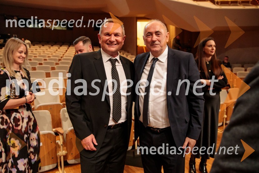  Matjaž Kek, selektor slovenske nogometne reprezentance;  Radenko Mijatović, predsednik Nogometne zveze SlovenijeŠportnik leta 2024, slavila Janja Garnbret in Tadej Pogačar