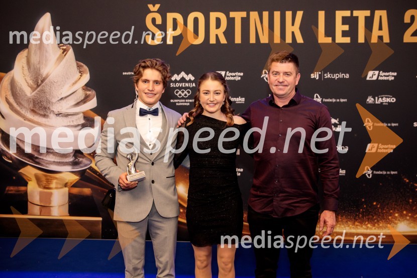  Žiga Lin Hočevar, kanuist na divjih vodah;  ... ;  ... Športnik leta 2024, slavila Janja Garnbret in Tadej Pogačar