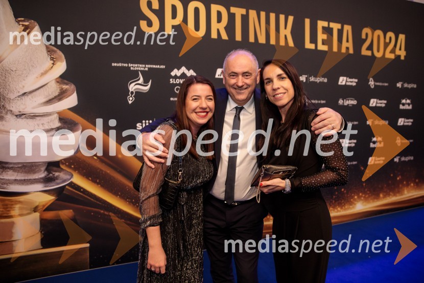  ... ;  Radenko Mijatović, predsednik Nogometne zveze Slovenije;  ... Športnik leta 2024, slavila Janja Garnbret in Tadej Pogačar
