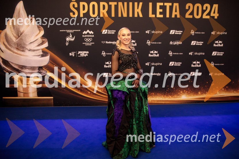  Janja Garnbret, športna plezalkaŠportnik leta 2024, slavila Janja Garnbret in Tadej Pogačar