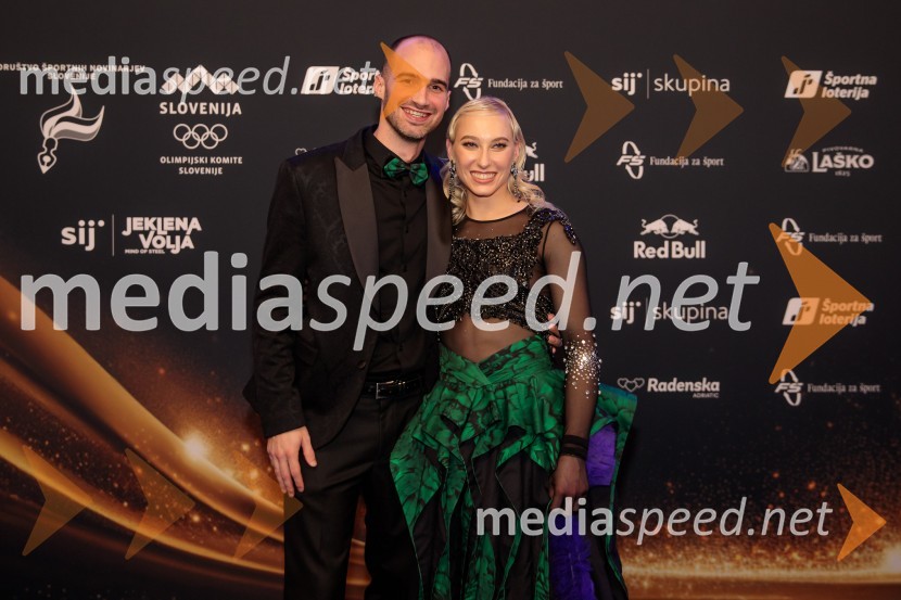  Tilen Lamut, Elevatum sports, odnosi z javnostmi, športni komentator;  Janja Garnbret, športna plezalkaŠportnik leta 2024, slavila Janja Garnbret in Tadej Pogačar