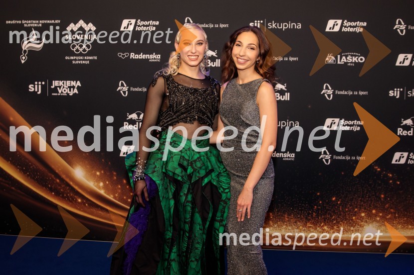  Janja Garnbret, športna plezalka;  Nika HiljŠportnik leta 2024, slavila Janja Garnbret in Tadej Pogačar